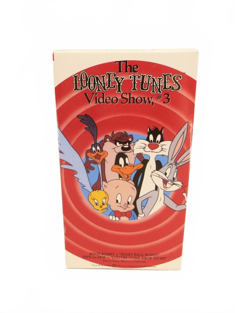 Vintage The Looney Tunes Video Show #1 Multiple Episodes VHS